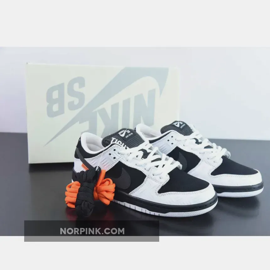 TIGHTBOOTH x Nike SB Dunk Low White Black