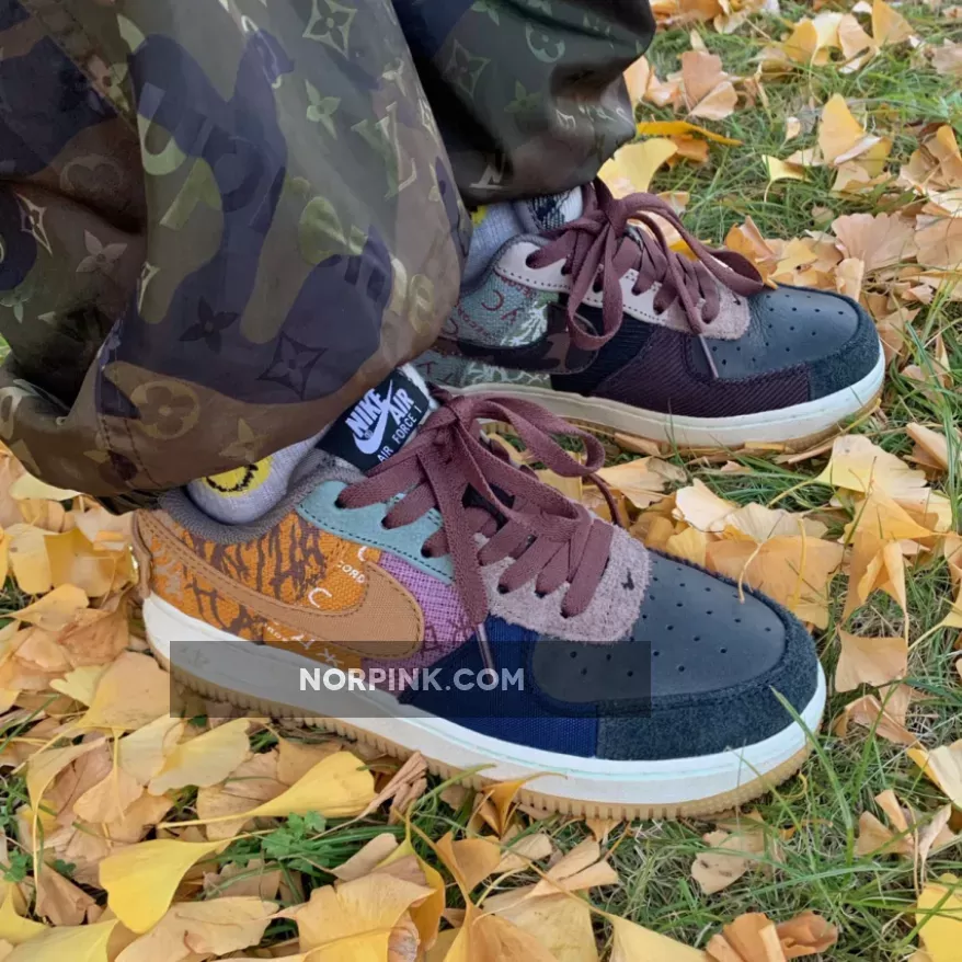 Travis Scott x Nike Air Force 1 Low "Cactus Jack" Muted Bronze