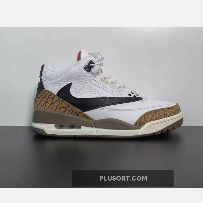 Travis Scott x Nike Air Jordan 3 Tan Brown