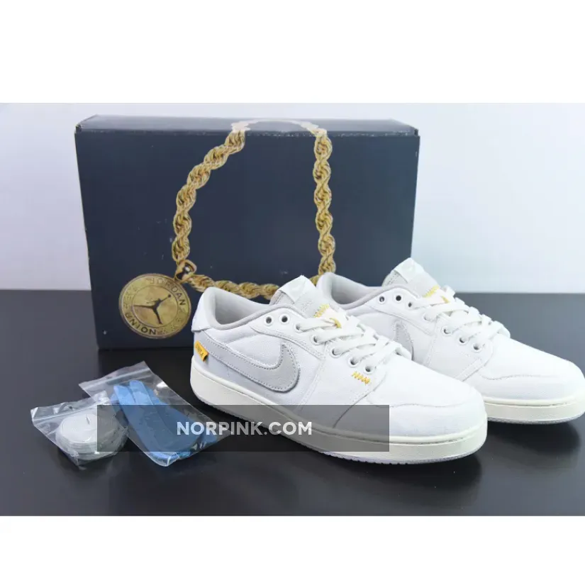 Union LA x Air Jordan 1 KO Low White Cream
